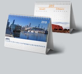 A5 Desktop Calendar